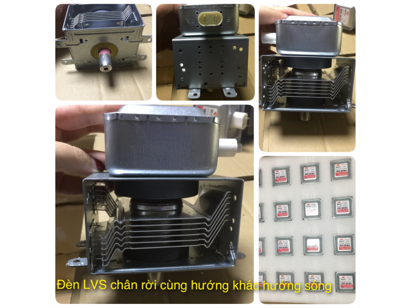 Đèn Lò vi sóng Chân Rời Cùng Hướng Khác Hướng Sóng