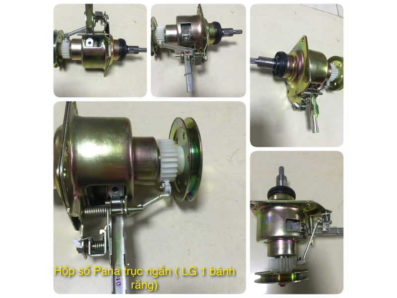 Hộp Số Pana Trục Ngắn - LG 1 Bánh Răng