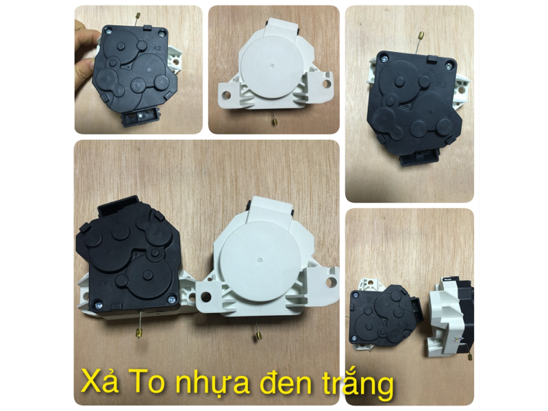 Xả máy giặt Toshiba đen trắng 