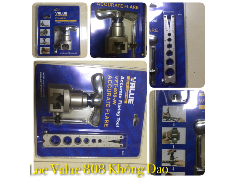 Loe lệch tâm VALUE 808 Không dao